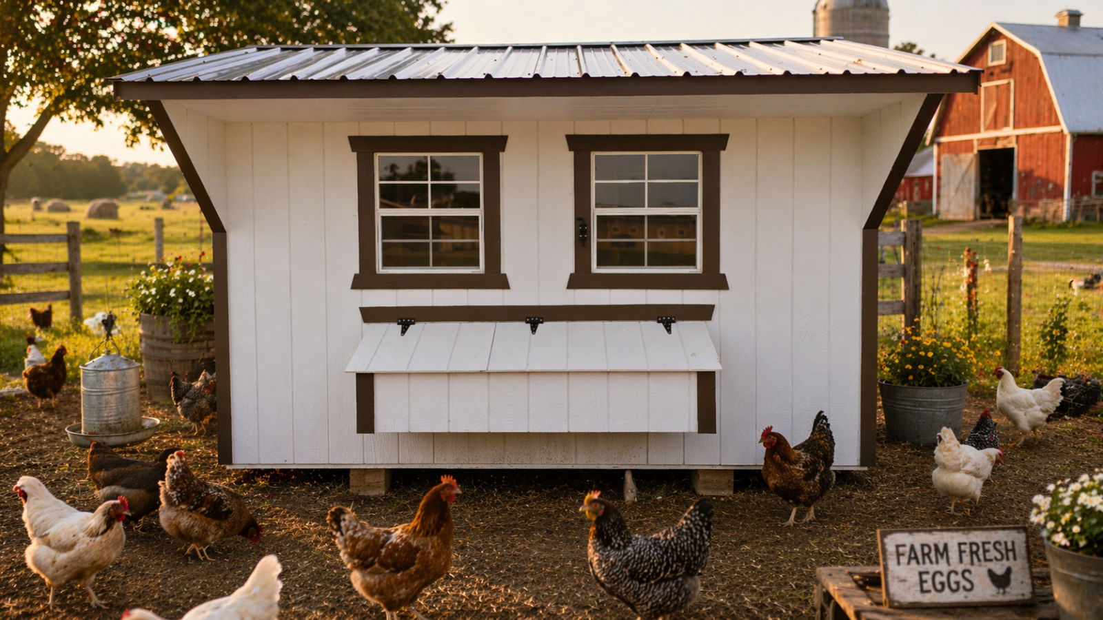 8' x 12' “Where the cluck did you get that?” for sale in Fairfax, IA